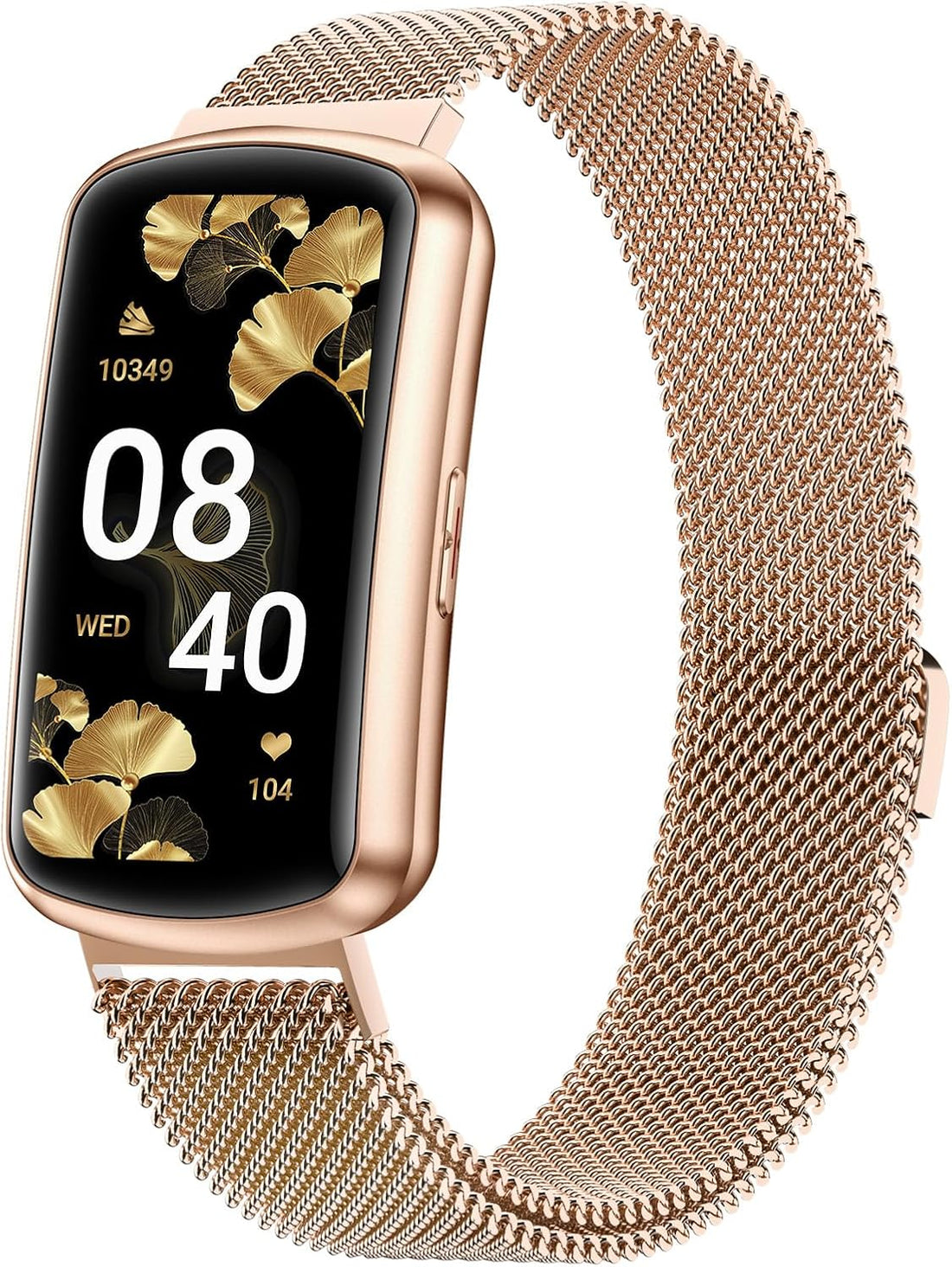 Neue superleichte IP68 wasserdichte Multisport-Fitness-Tracker-Smart-Braun-Armbanduhr für Frauen