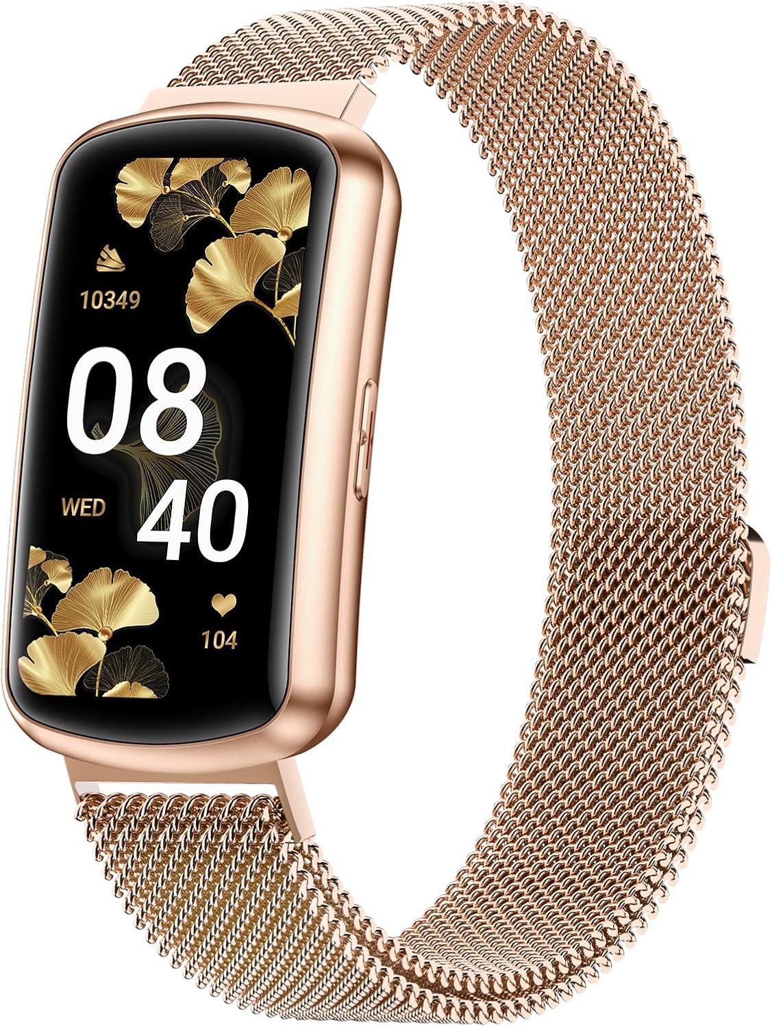 Neue superleichte IP68 wasserdichte Multisport-Fitness-Tracker-Smart-Braun-Armbanduhr für Frauen