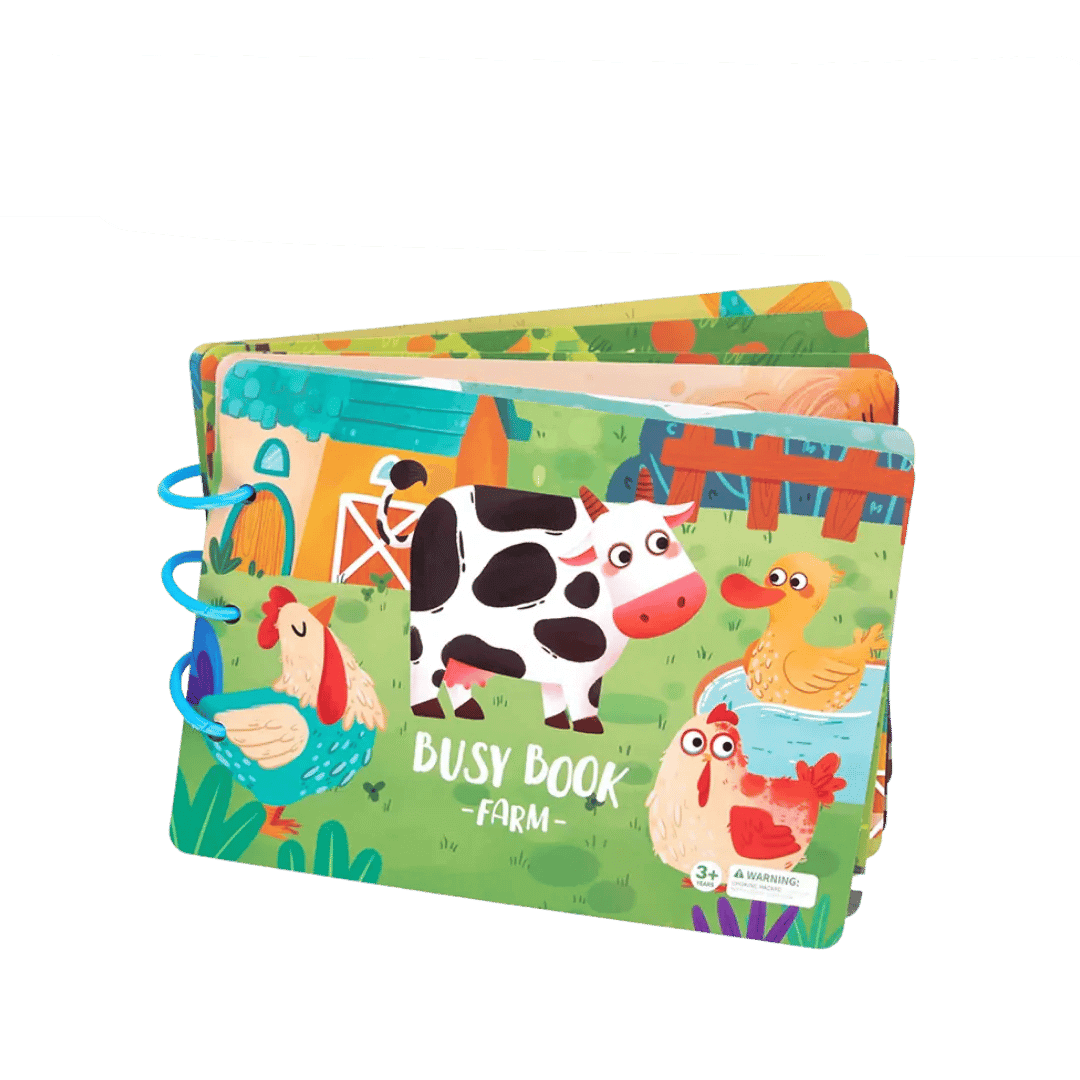 Sinnesbuch für Babys -Spielerisches Entdecken &amp; Lernen