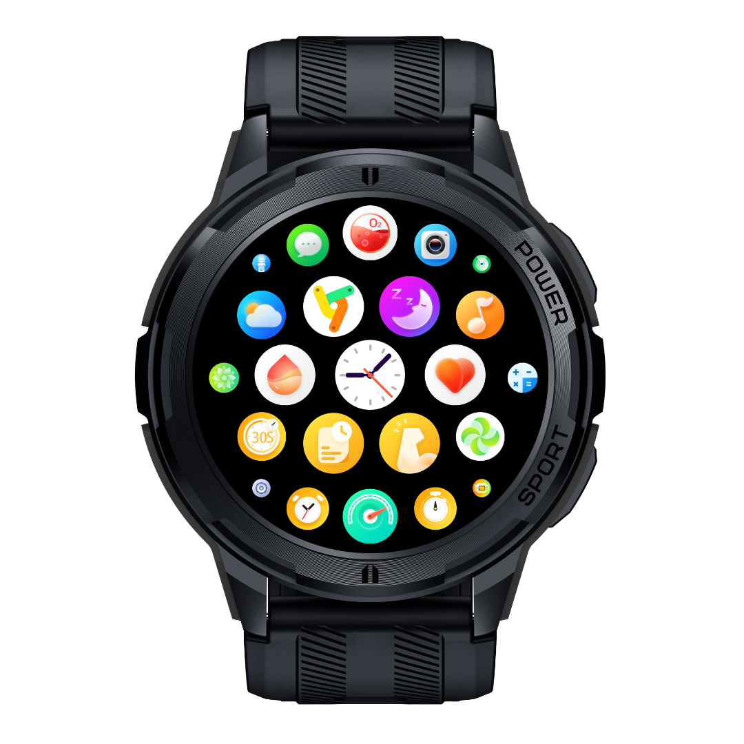 Rugged Smartwatch für Männer - Robuste, unzerstörbare Digitaluhr kompatibel mit iPhone