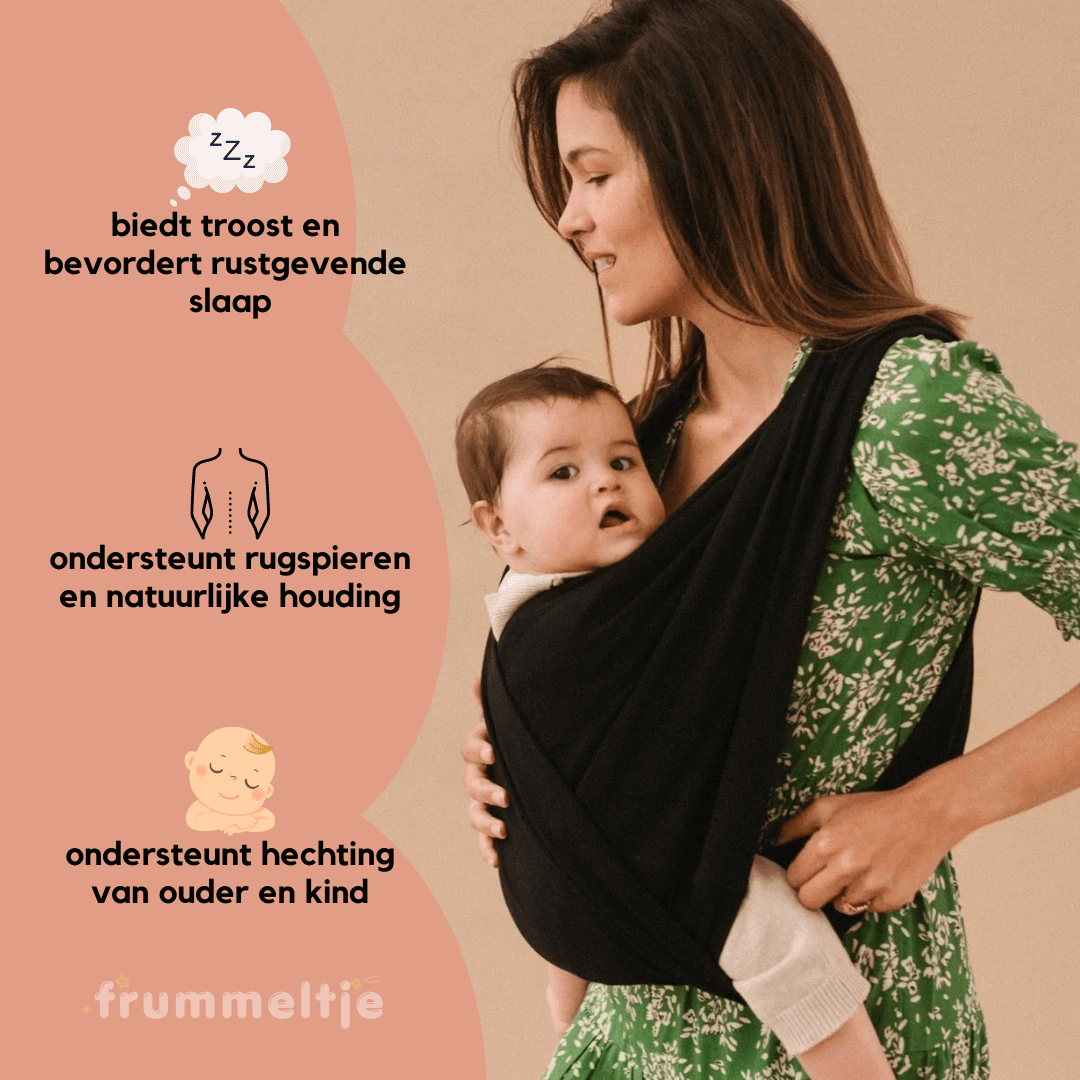 Ergonomische Babytrage mit Rückenunterstützung