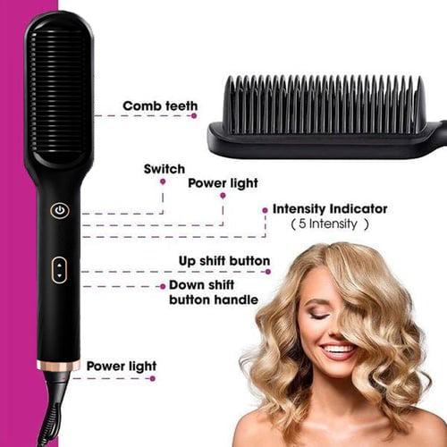 🔥Hot Sale 50% Rabatt💥Negativ Ion Haarglätter Stylingkamm💇‍♀