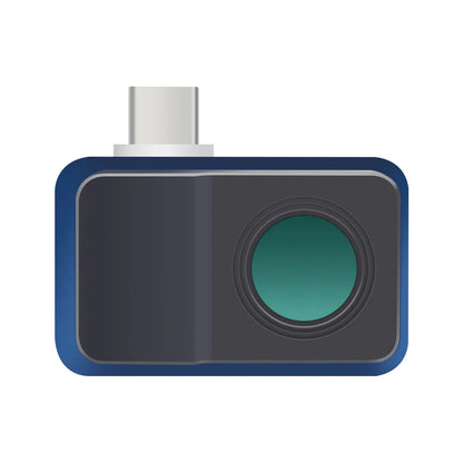 Professioneller T7S+ Infrarot-Thermografie-Kamera mit Makroobjektiv, 256x192 Hochauflösung, -15°C bis 600°C Bereich, 30-50mm Fokus, Mobile App zur Fehlerdiagnose von Solargeräten