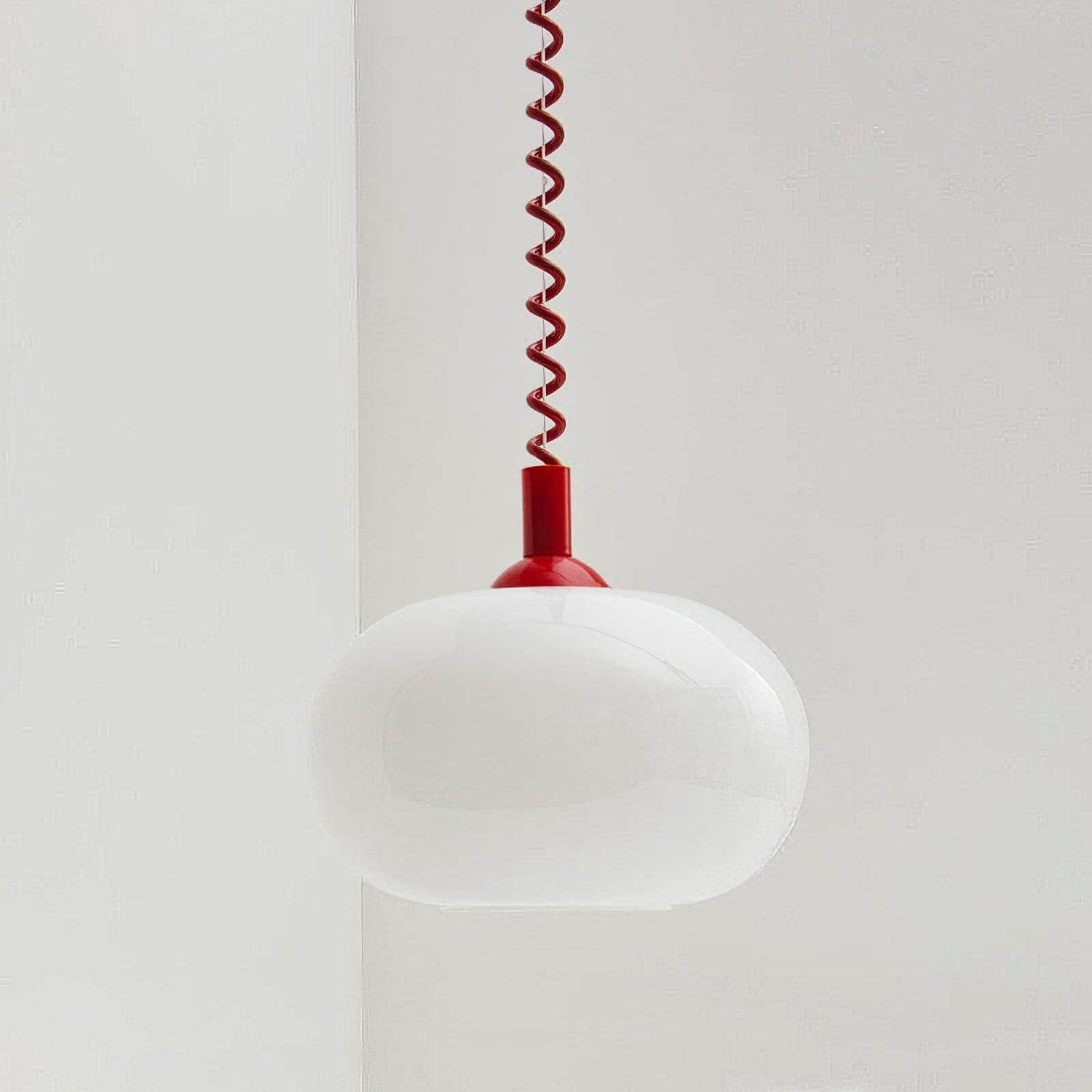 Moderne Hängeleuchte Metall &amp; Glas