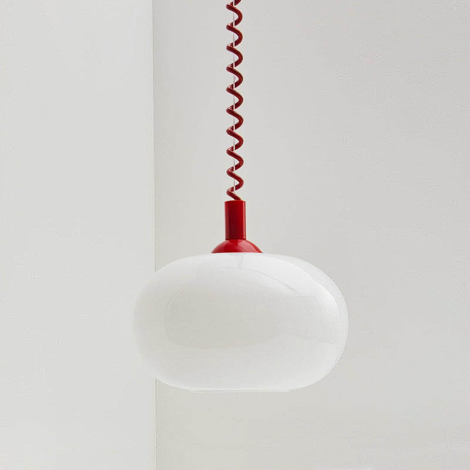 Moderne Hängeleuchte Metall &amp; Glas