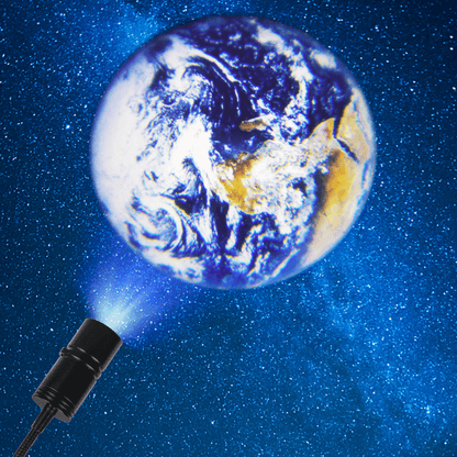 Projektionslampe Erde &amp; Mond