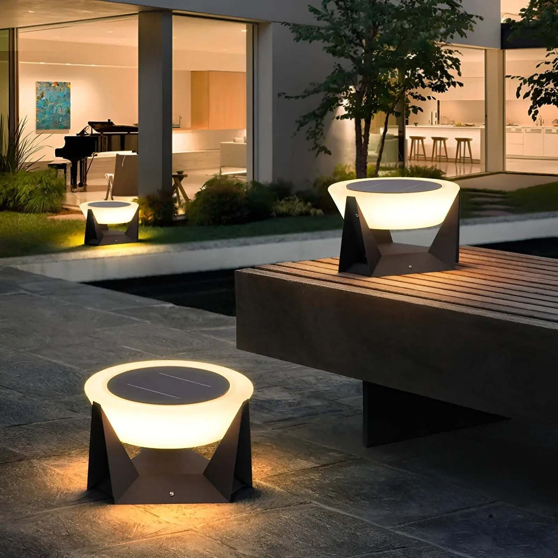 Solar Gartenlampe Japan Stil - ZenGlow