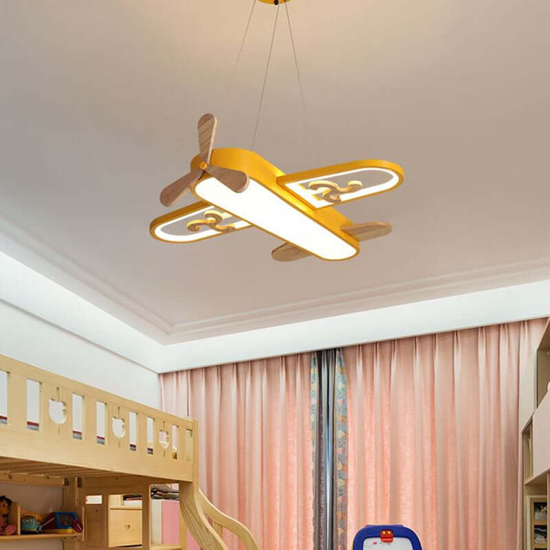 LED Flugzeug Deckenlampe Kinderzimmer