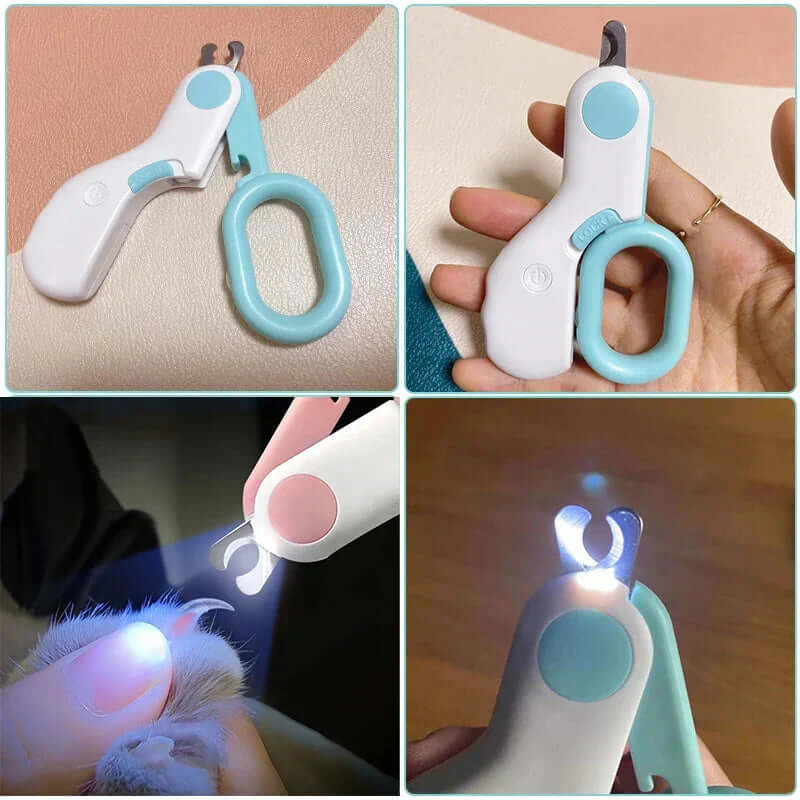 LED Haustier-Nageltrimmer - Sicher &amp; Präzise
