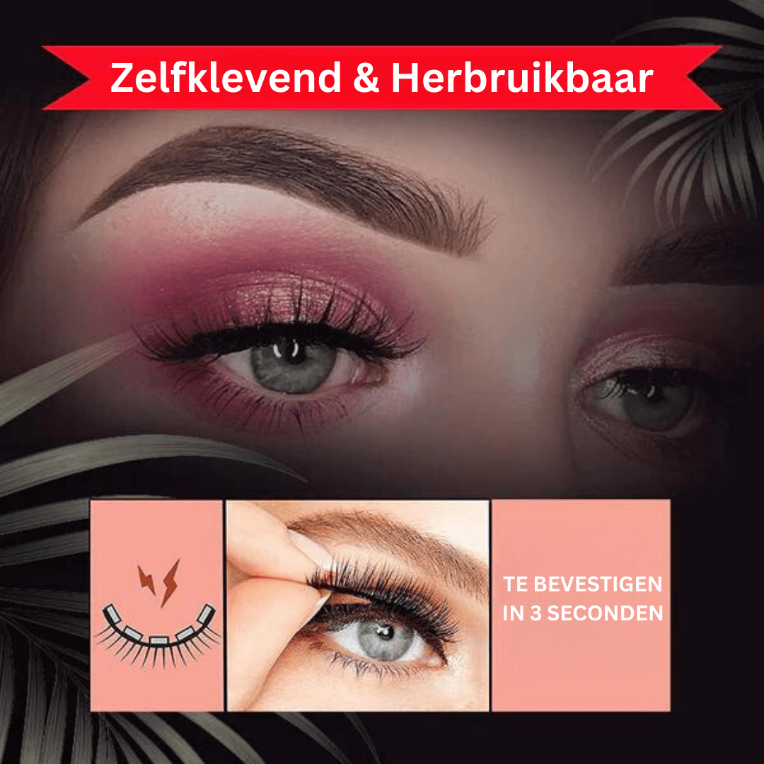 Selbstklebende Wimpern - Mühelos &amp; Schnell
