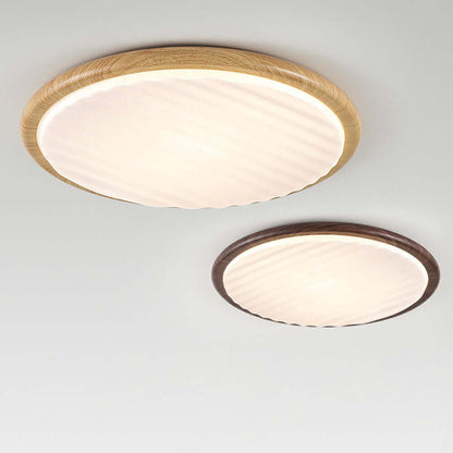 LED Deckenleuchte Holzoptik Schlafzimmer