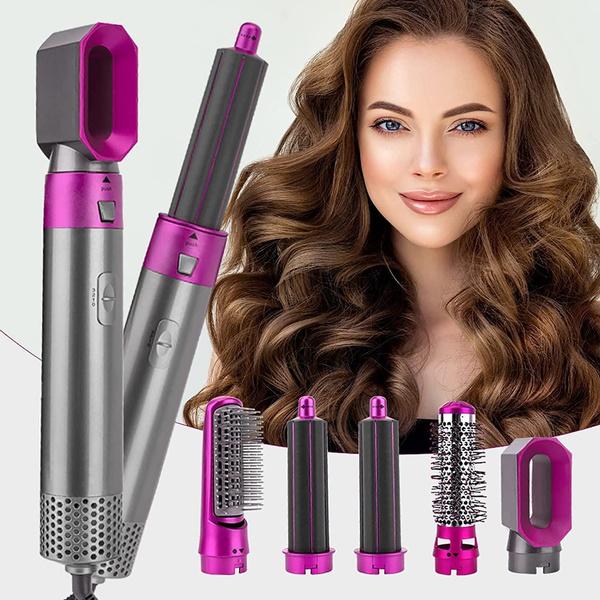 Premium 5-in-1 Haarglätter &amp; Styler – Locken, Wellen, Glätten, Trocknen &amp; Bürsten