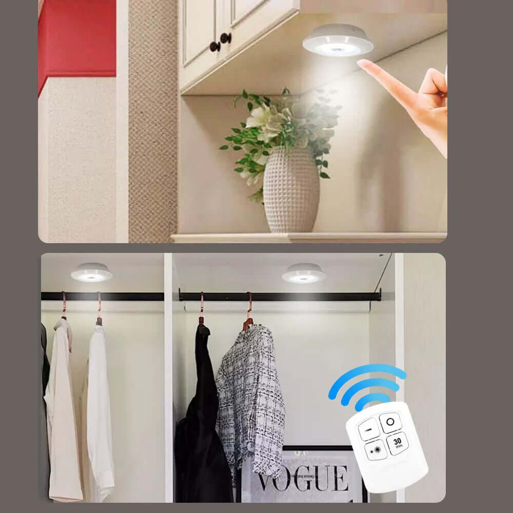 Smarte LED-Beleuchtung mit Timer &amp; Fernbedienung