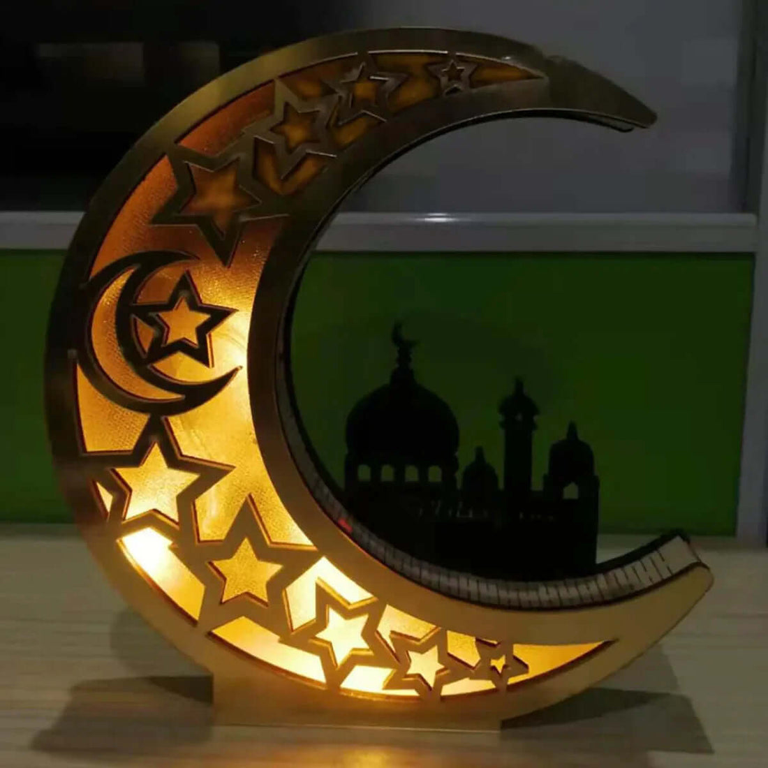 Mond LED-Lampe Dekolampe Ramadan &amp; Eid
