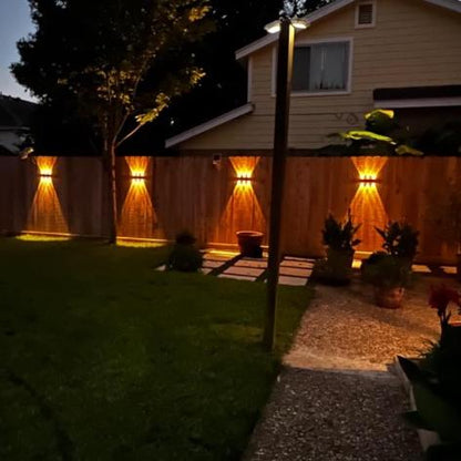 Solar Außenwandleuchte mit 300 Lumen