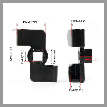 21mm Sechskantverbinderadapter für Steckschlüssel – Robuste Verlängerung für mehr Hebelwirkung