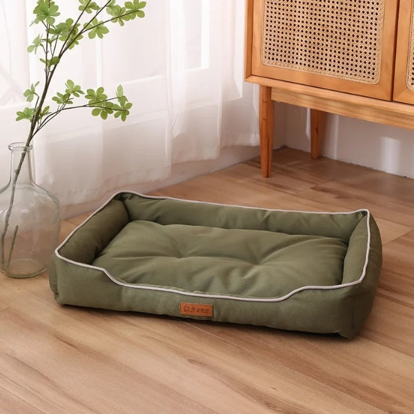 Orthopädisches Memory-Schaum-Hund Sofa-Bett - Ideal für Arthritis, große Hunde &amp; abnehmbare Bezüge