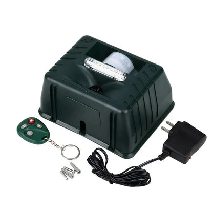 Ultraschall Vogelvertreiber Specht Solar Garten Hof Terrasse Humane Tierabwehr