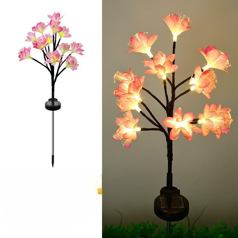 Solarbetriebene Gartenleuchten