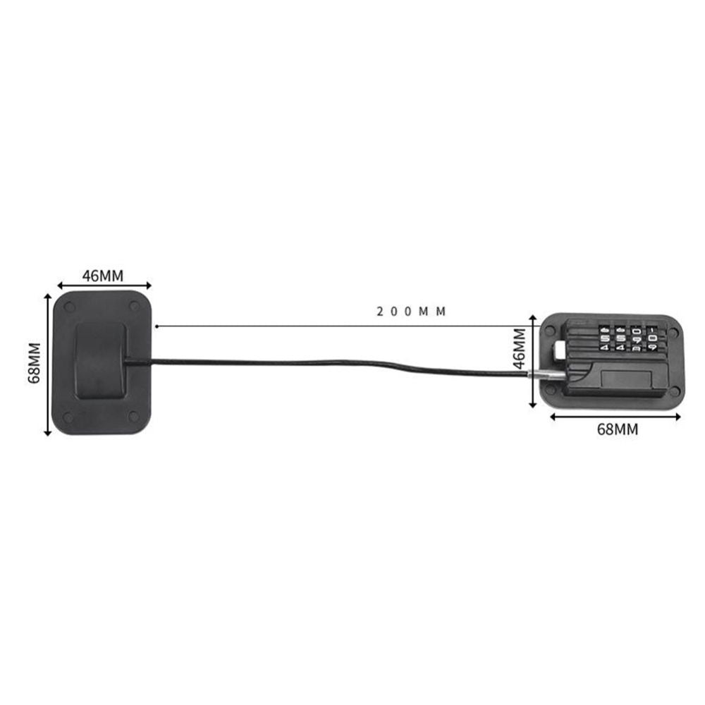 Sicherer Kühlschranktür-Sicherheitsschloss mit Code