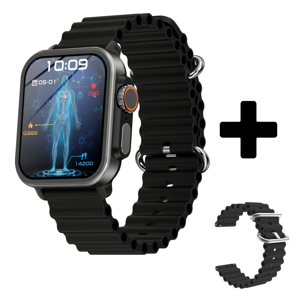 Zelara VEE Bluetooth Anruf EKG/EKG Blutsauerstoff Schlafüberwachung Musik SmartWatch