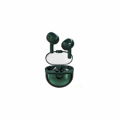 Klarer Bluetooth-Kopfhörer mit Ladegerät