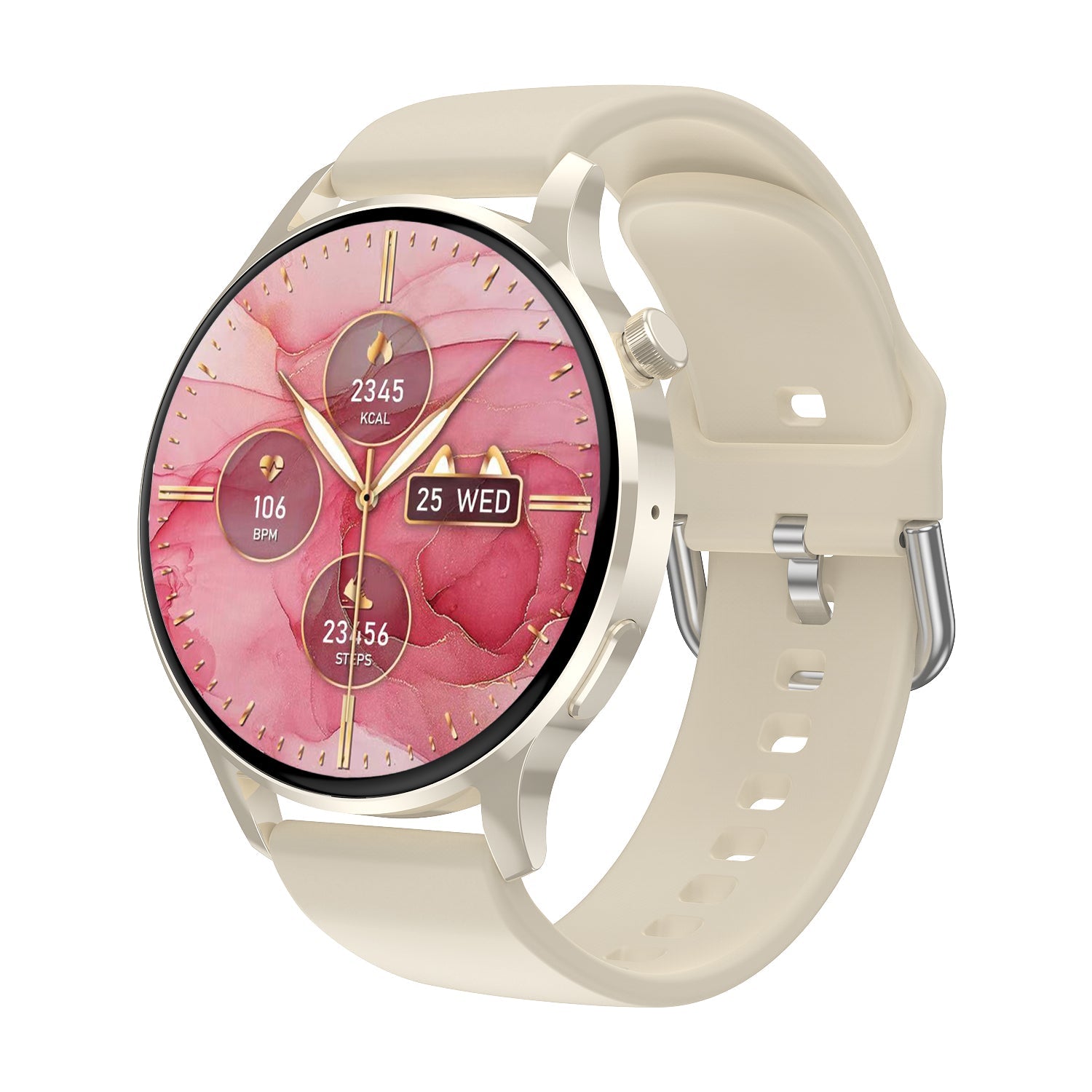 Zelara Watch 3 Pro Smartwatch Hochauflösendes Display für Blutzucker/Blutdruck/Herzfrequenzüberwachung/NFC