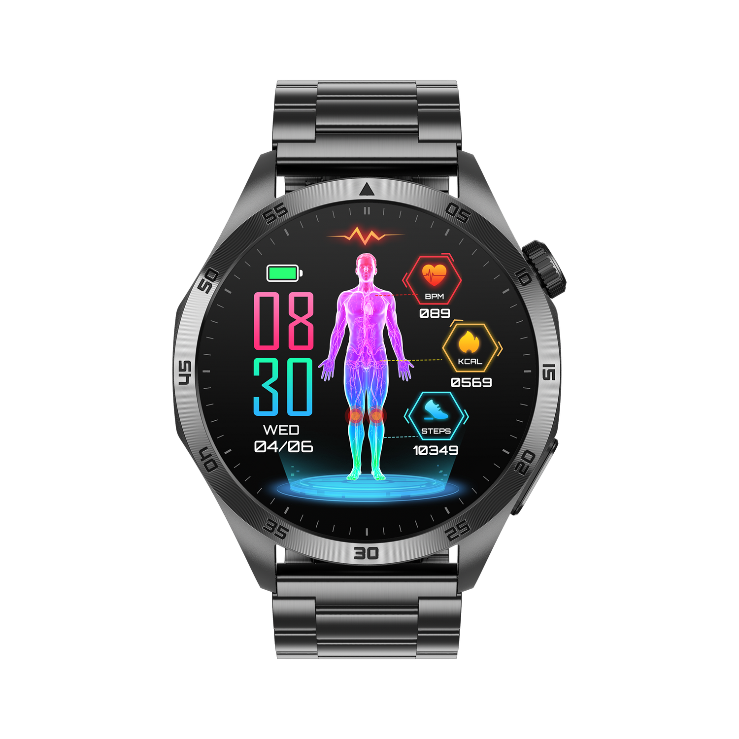 Zelara pro 4 Intelligente mikrophysikalische Untersuchung Blutzucker EKG Druck Blutsauerstoff Smartwatch