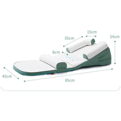 Baby Wedge Seitenschläferkissen Bett Reflux Anti-Roll Neugeborenenbett