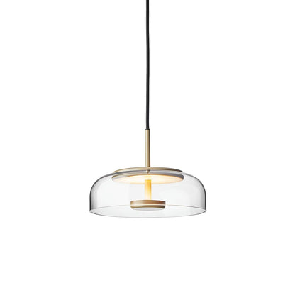 Moderne Pendelleuchte - Messing &amp; Glas