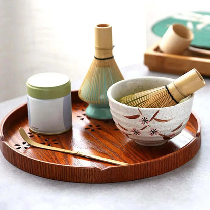 Japanisches Matcha Set - Bambusbesen &amp; Schale
