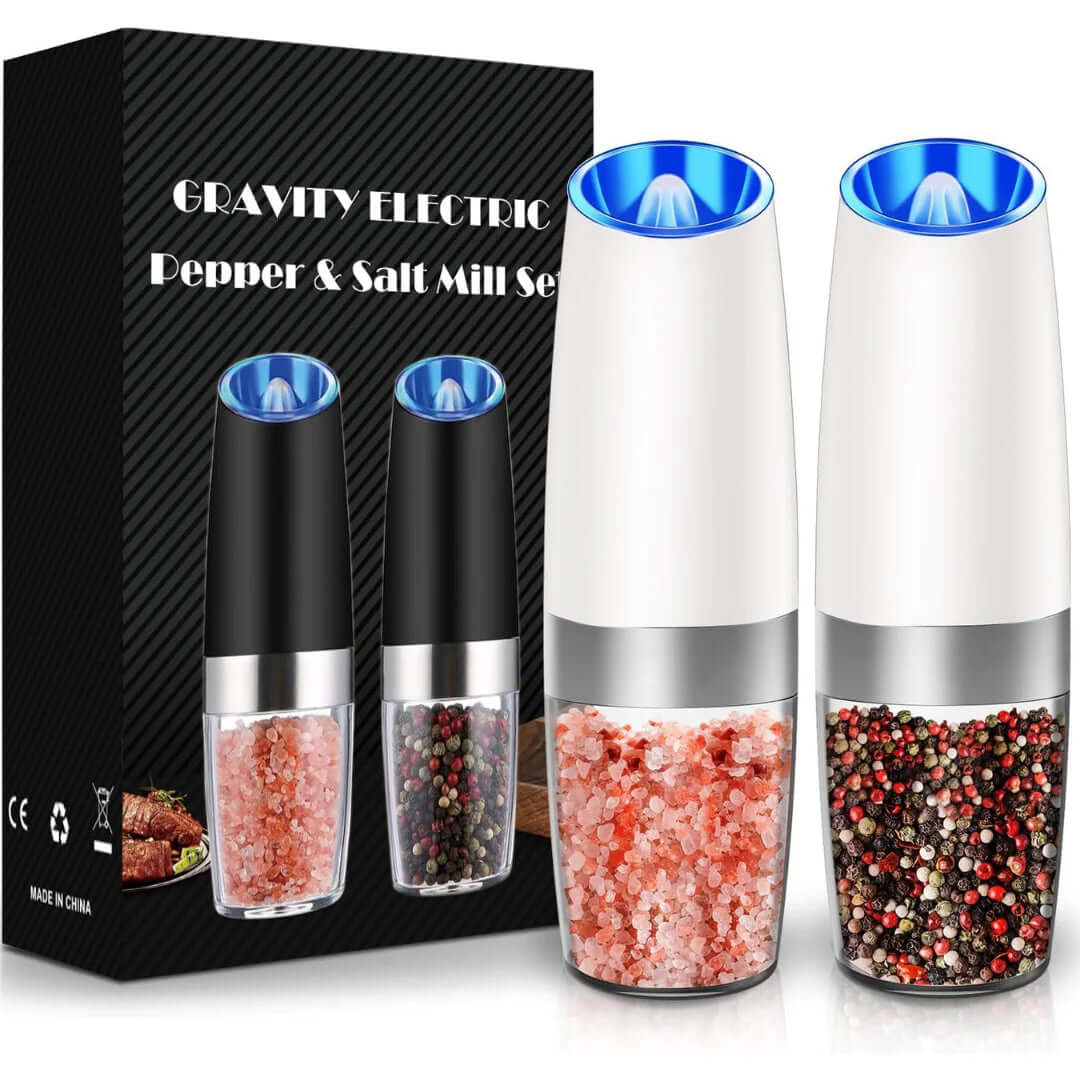 Elektrische Salz- &amp; Pfeffermühle - Wiederaufladbar