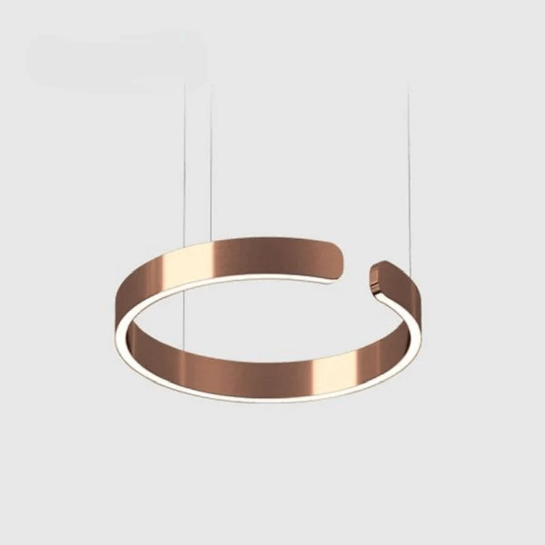 Moderne LED-Ring-Hängeleuchte