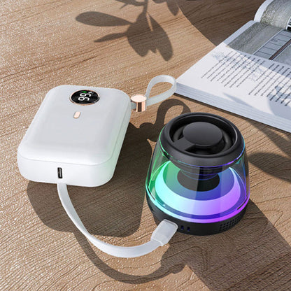 Zelara - Magnetischer Mini-Bluetooth-Lautsprecher mit RGB-Licht
