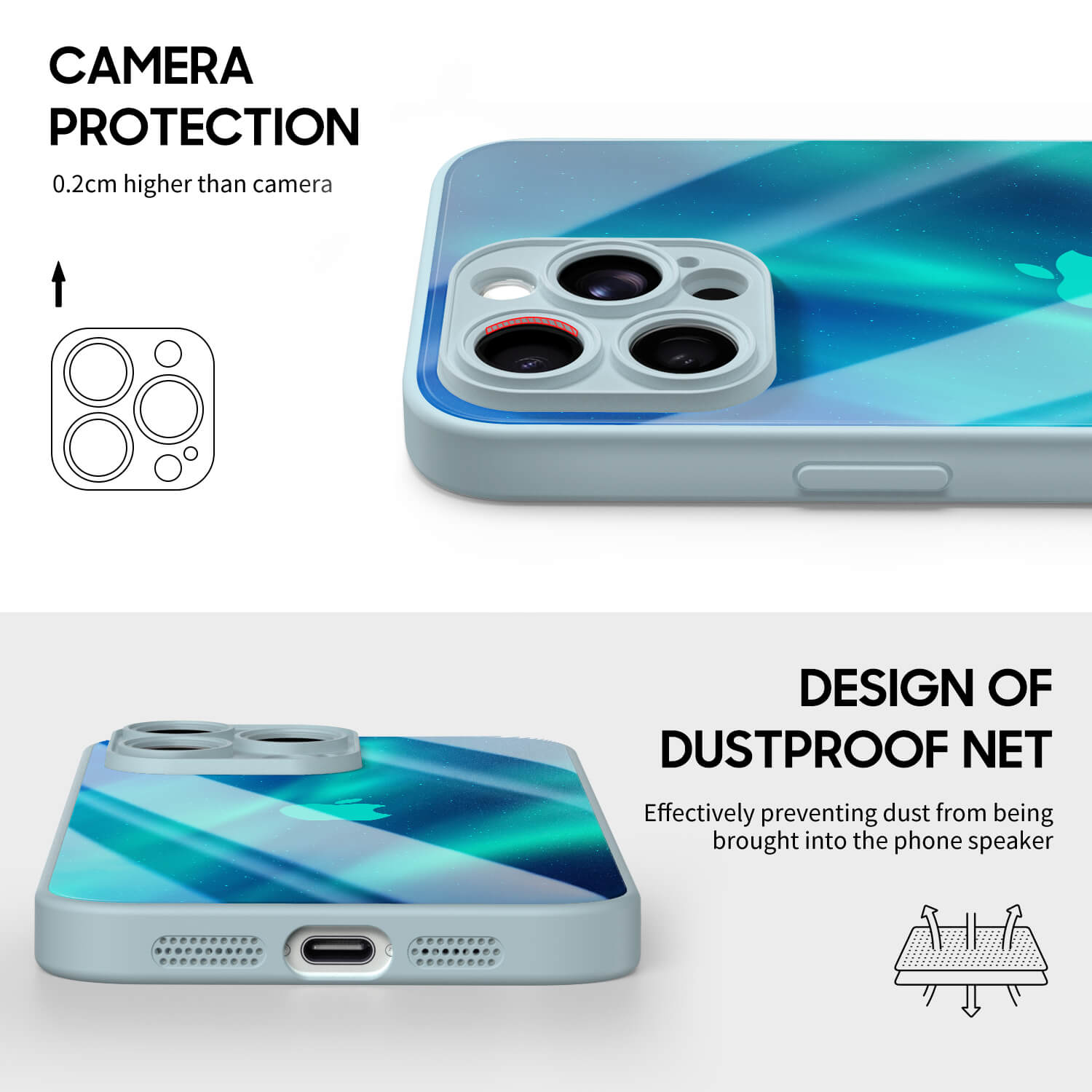 Interstellare Linie | Stoßfeste Schutzhülle der iPhone-Serie