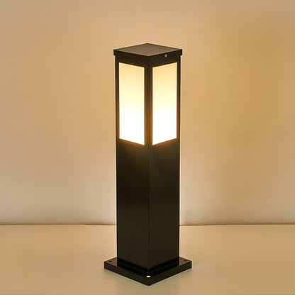 Moderne LED Pollerleuchte Außen Garten