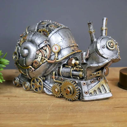Mechanische Tier-Skulpturen im Steampunk Stil