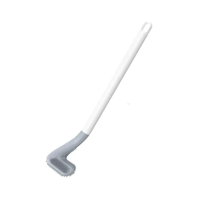 Hygienische Toilettenbürste mit L-Kopf - Flexibel &amp; Sauber