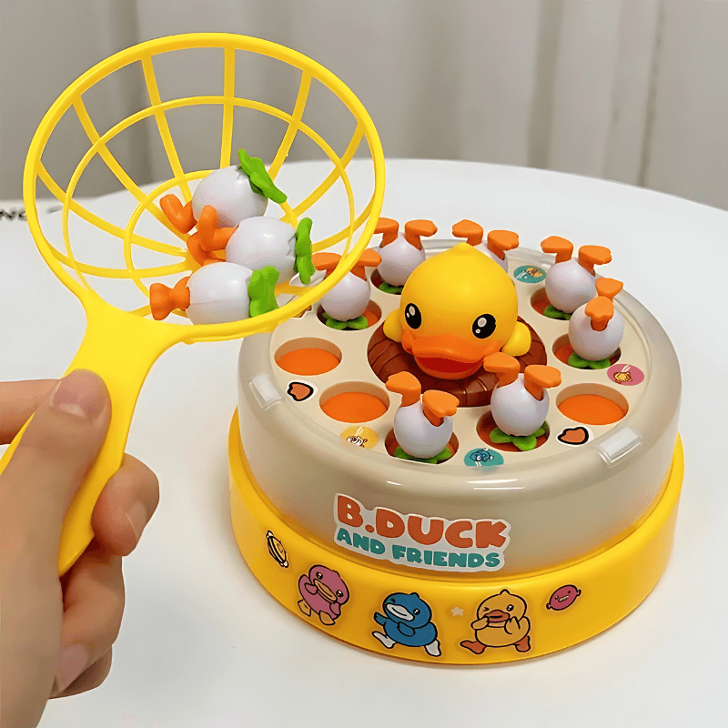 Hüpfendes Entenspiel - Kinder-Spielzeug für Feinmotorik