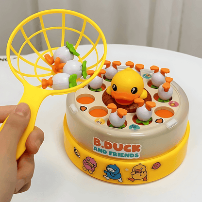 Hüpfendes Entenspiel - Kinder-Spielzeug für Feinmotorik