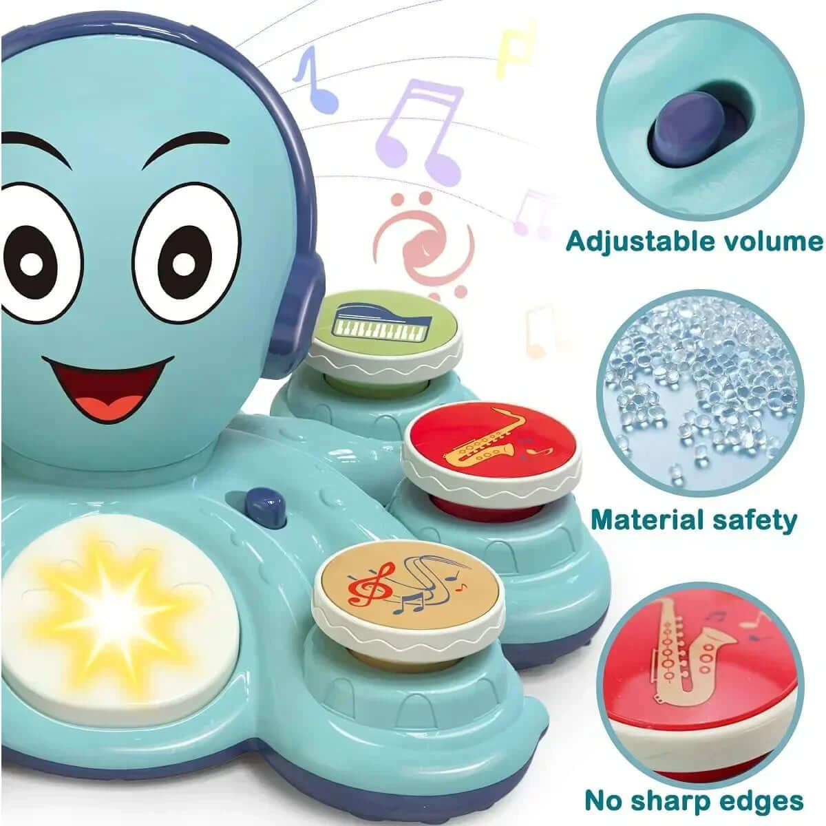 Musicalischer Oktopus für Kinder - Musik, Tanz &amp; Spaß