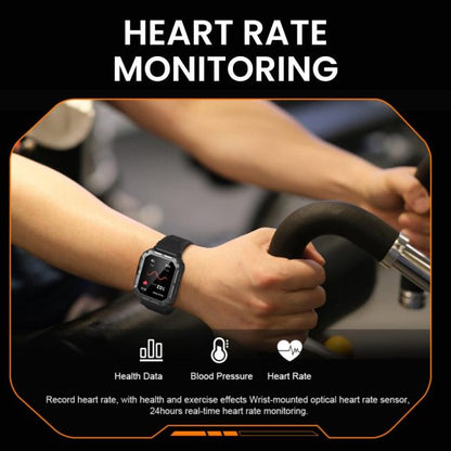 Titan Force Pro - Smart Fitness Tracker Smartwatch mit Herzfrequenzmonitor, GPS und wasserdichtem Design für Outdoor-Aktivitäten und den täglichen Gebrauch