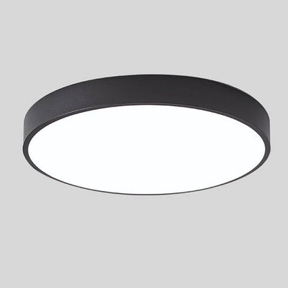 LED Deckenleuchte Holz Rund Modern