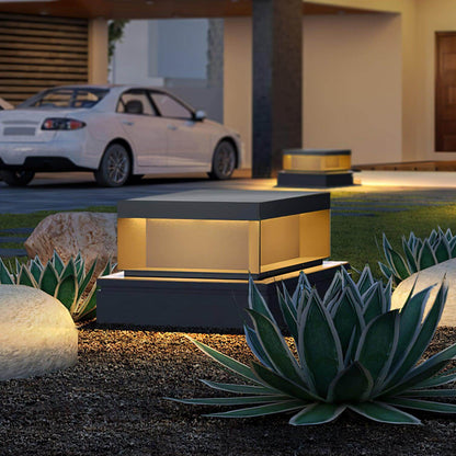 Solar-Außenpfostenleuchte - wetterfest