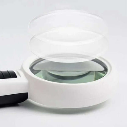 30x LED Lupenleuchte mit Vergrößerungsglas