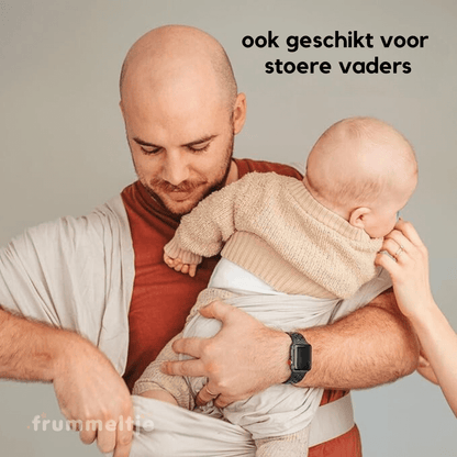 Ergonomische Babytrage mit Rückenunterstützung