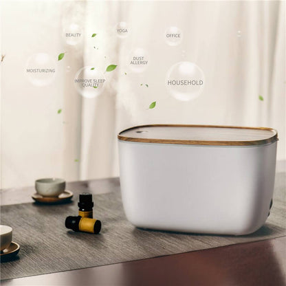 Ultraschall Luftbefeuchter mit Aromatherapie &amp; Nachtlicht