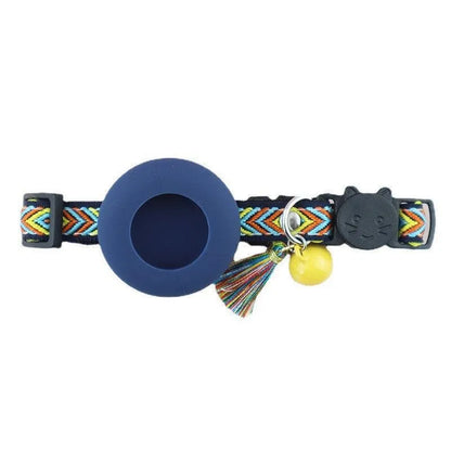 GPS Halsbandhülle für Katzen | Mit Glocke &amp; Halterung für Tracker