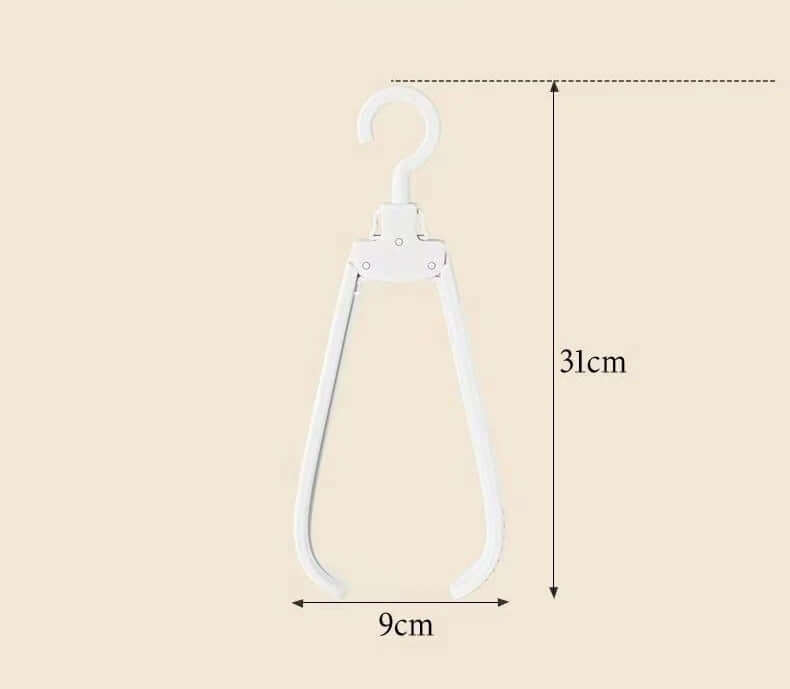 Platzsparender Klappbügel - Kleiderbügel faltbar