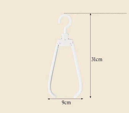 Platzsparender Klappbügel - Kleiderbügel faltbar